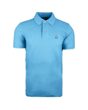 Psycho Bunny by Robert Godley Korte Mouw Blauw Heren Poloshirt B6K001S7PC BBL