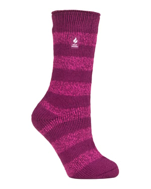 Heat Holders Dames Dikke Warme Thermische Sokken - Deep Fuchsia / Berry (Tuscuny)