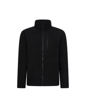 Mountain Warehouse Heren Highland Full Zip Fleece (Zwart)