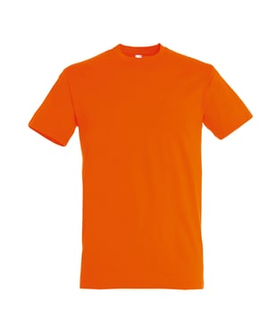 SOLS Heren Regent T-Shirt met korte mouwen (Oranje)