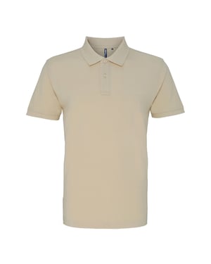 Asquith & Fox Heren Poloshirt met korte mouwen (Natuurlijk)