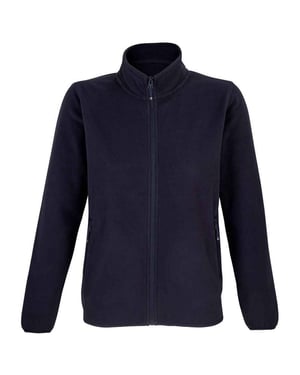 SOLS Dames/Dames Factor Microfleece Recycled Fleece Jacket (Marine)