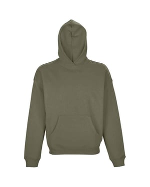 SOLS Uniseks Adult Connor Oversized Hoodie (Khaki)