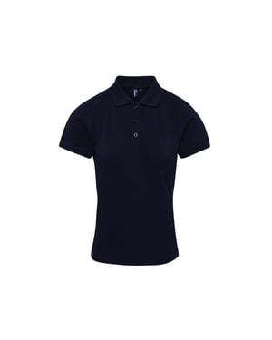 Premier Dames/Dames Coolchecker Plus Poloshirt (Marine)