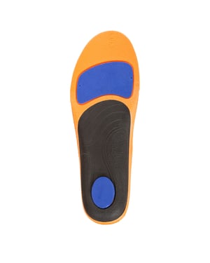 Trespass Racerun Inlegzolen (Zwart/Oranje)