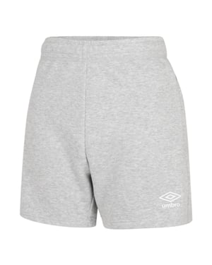 Umbro Dames/Dames Club Vrijetijdsshort (Grijs gemêleerd/wit)