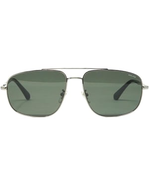 Police SPLE04M 0509 Silver Sunglasses