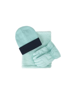 Mountain Warehouse Accessoireset voor kinderen (Set van 3) (Teal)