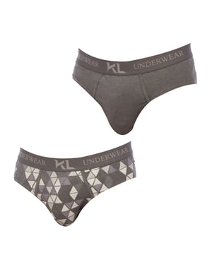 Pack-2 KLS2 herenslip van ademende stof