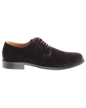 Hackett Derby Heren Donker Paars Schoenen