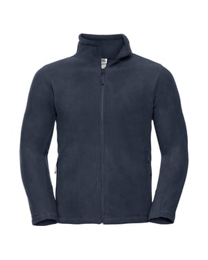 Russell Heren Full Zip Outdoor Fleece Jacket (Franse marine)