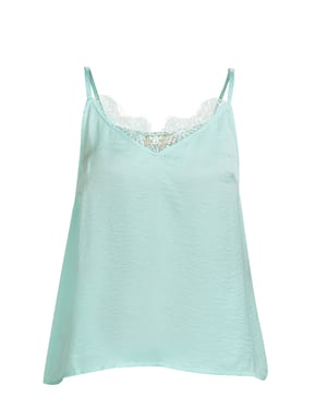 Mymo Kanten topje Dames aqua