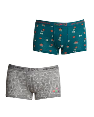 LPG1006 Jongensboxershort van ademende stof met anatomische voorkant