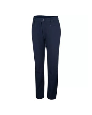 Island Green Dames/Dames Bonded All Weather Golfbroek (Marine)