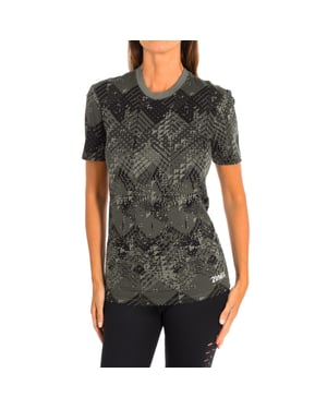 Dames-T-shirt met korte mouwen en ronde hals Z2T00161