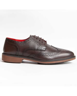 Purapiel Oxford schoen Cabale Bruin