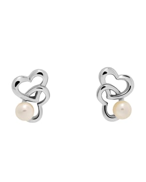 Orphelia 'Lili' Dames 925 Sterling Zilveren Stud Oorbellen - Zilver ZO-7513