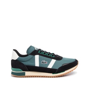 Lacoste Partner Retro 319 1 SMA Heren Groen/Zwart Sportschoenen
