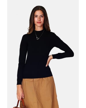 William de Faye - Funnel Neck - Zwart