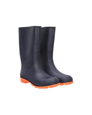 Mountain Warehouse Kinder/Kinder effen Wellington Laarzen (Gebrande sinaasappel)