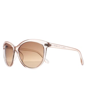 Calvin Klein Cat Eye Dames Kristal Beige Bruin Gradiënt CK19534S