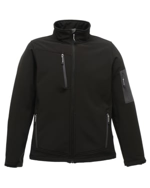 Regatta - Heren Standout Arcola 3-Laags Waterdichte en Ademende Softshell Jas (Zwart)