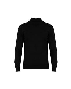 Xagon Man stoppen Turtleneck Mannen zwart