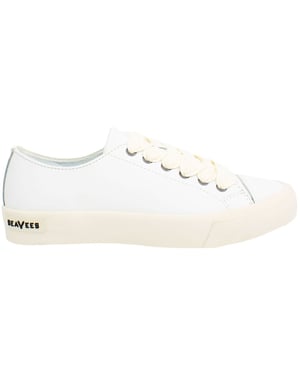Seavees Crosby Dames Witte Plimsolls