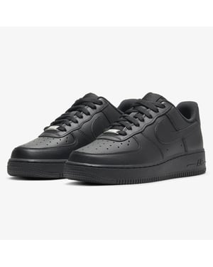 Nike Air Force 1 '07 damessneakers in zwart