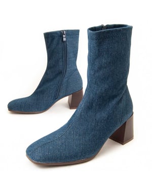 Montevita Heel Enkelboot Buonavitta4 In Blauw