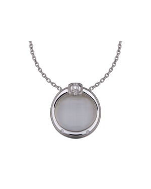 Orphelia Dames 925 Sterling Zilveren Ketting met Hanger - Zilver ZH-4561