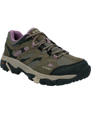 Hi-Tec Apex Lite Low Polyester Dames Taupe Wandelschoenen