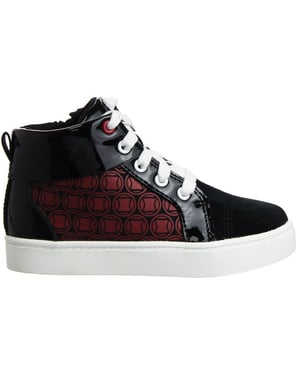 Clarks City Hero Hi zwarte kinderschoenen