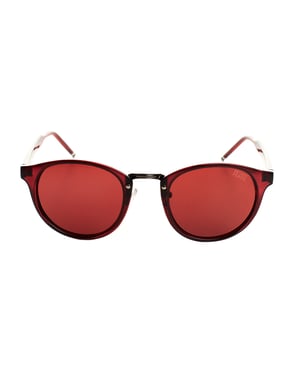 REDMUST Unisex UV-bescherming 400 Gepolariseerde Ronde Zonnebril