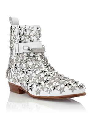 Laarzen Mid Flat Stars