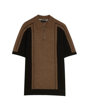 Ted Baker Jesty Heren Tan Poloshirt