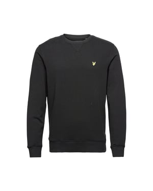 Lyle & Scott Sweaters Crew Neck Swearshirt Zwart