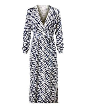 Flea Cardigan Navy / Wit