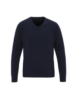 Premier Heren Essential Acryl V Hals Sweatshirt (Marine)
