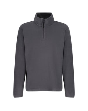 Regatta Heren Micro Zip Neck Fleece Top (Afdichting Grijs)
