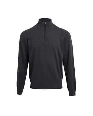 Premier Herenrits sweatshirt met halsopening (Houtskool)