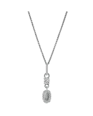 Orphelia 'Lily' Dames 925 Sterling Zilveren Hanger met Ketting - Zilver ZH-7582