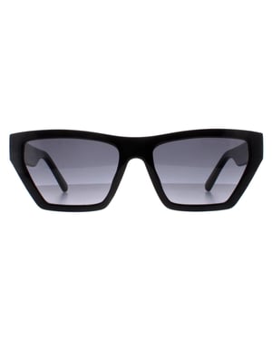 Marc Jacobs Cat Eye Dames Glimmend Zwart Donkergrijs Gradiënt MARC 657/S