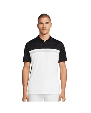 Nike Heren Victory Dri-FIT Poloshirt (Zwart/Wit)