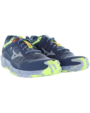 Mizuno Wave Ibuki 3 Trail Dames Blauw Hardloopschoenen