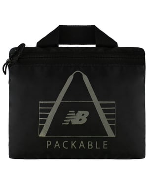 New Balance Verpakbare Heren Zwarte Tas