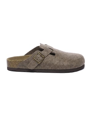 EVER AU Dames Leren Sandalen - Nightjar