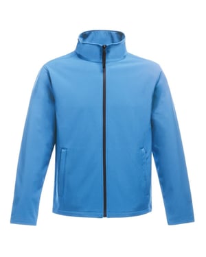 Regatta Opmerkelijk Heren Ablaze Afdrukbaar Soft Shell-jasje (Frans Blauw/Zwaar)