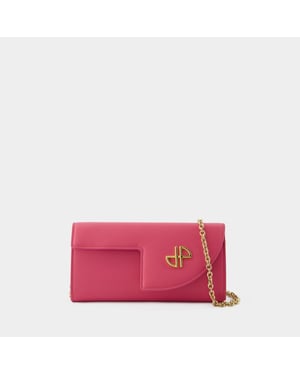 Portemonnee aan ketting - PATOU - Leer - Roze