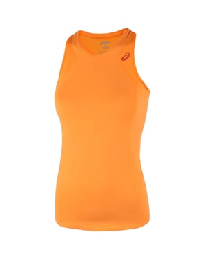 Asics Motion Dry Athlete Tennis Top Dames Oranje